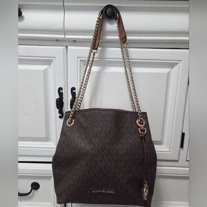 Michael Kors Dark Brown Shoulder Purse